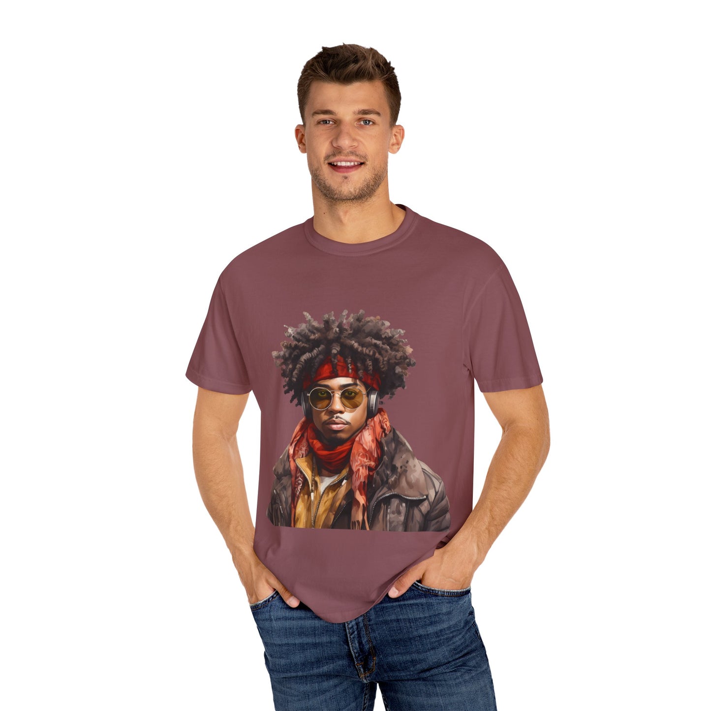 Vintage-Inspired Unisex T-Shirt with Cool Graphic Design