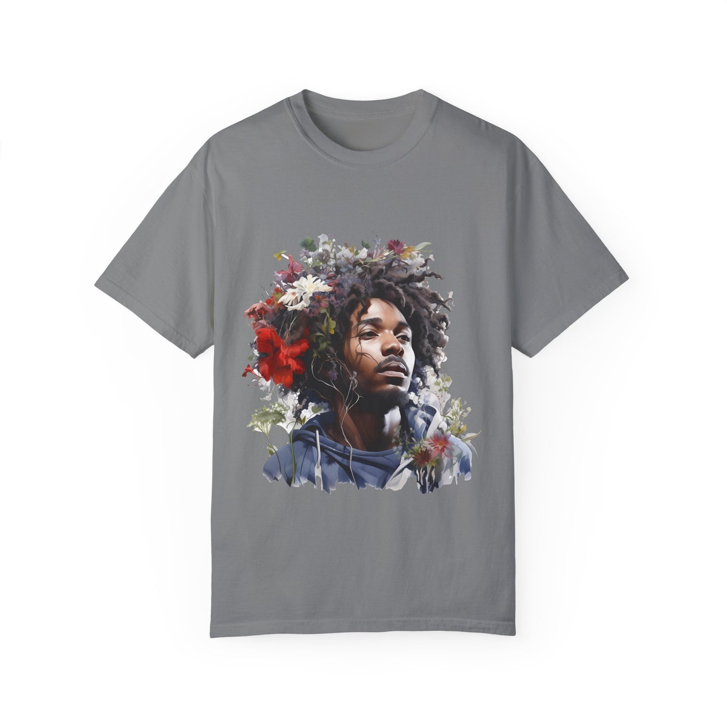 Unisex Floral Art T-Shirt – Embrace Nature's Beauty