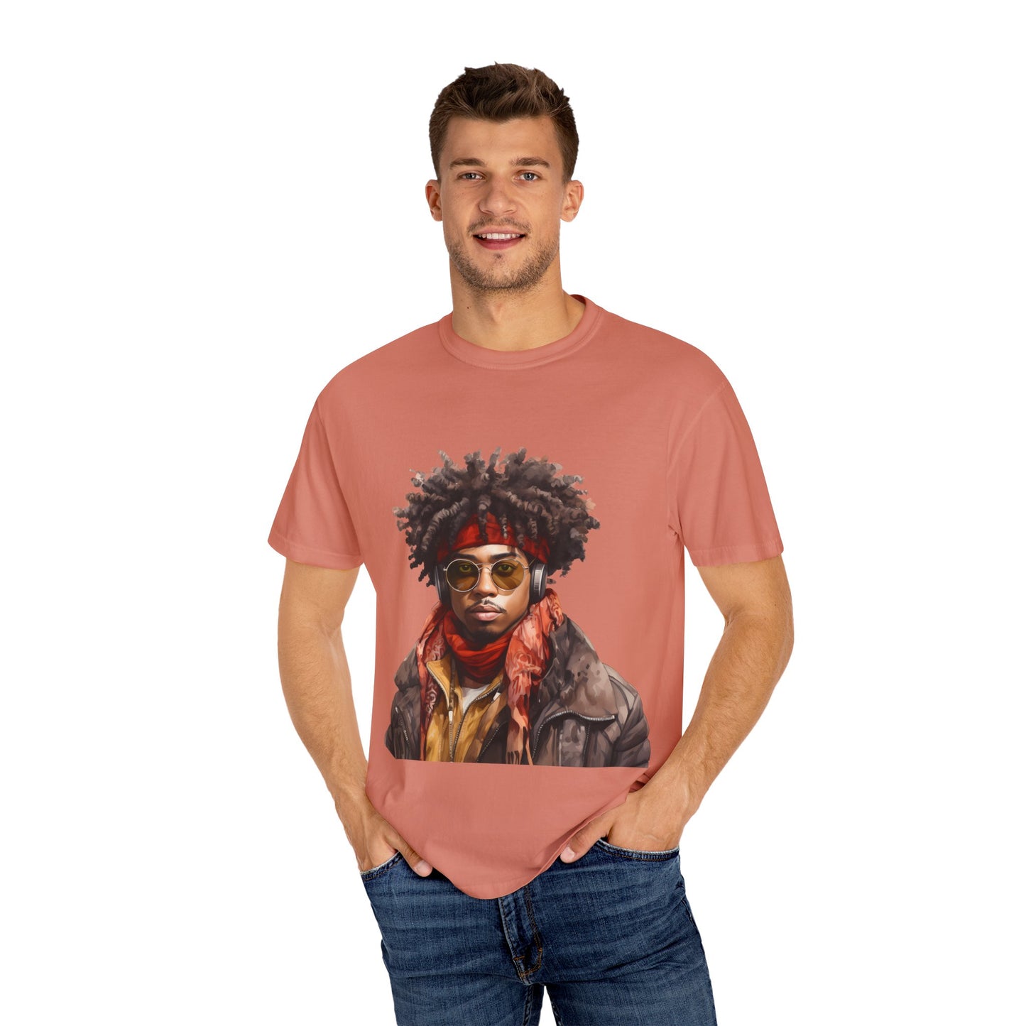 Vintage-Inspired Unisex T-Shirt with Cool Graphic Design