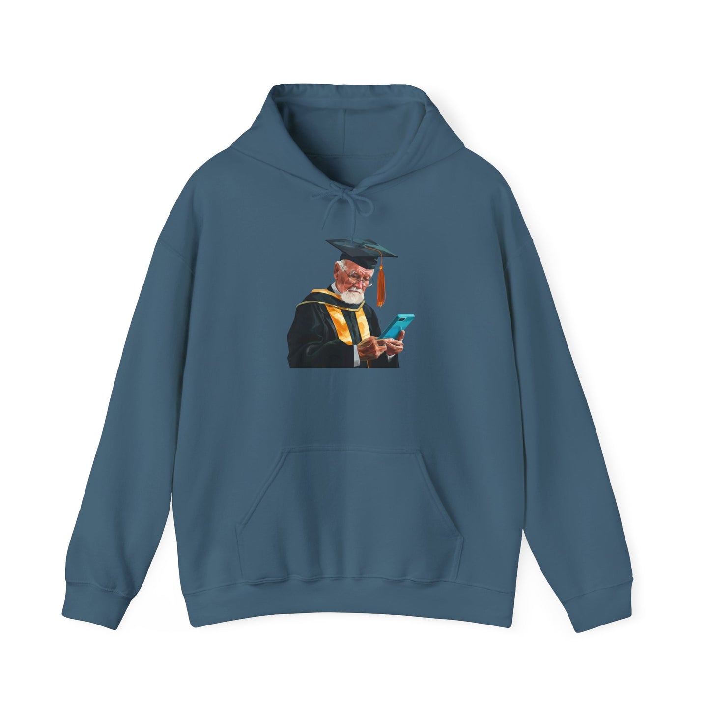 Graduation Celebration Unisex Hoodie with Cap Graphic