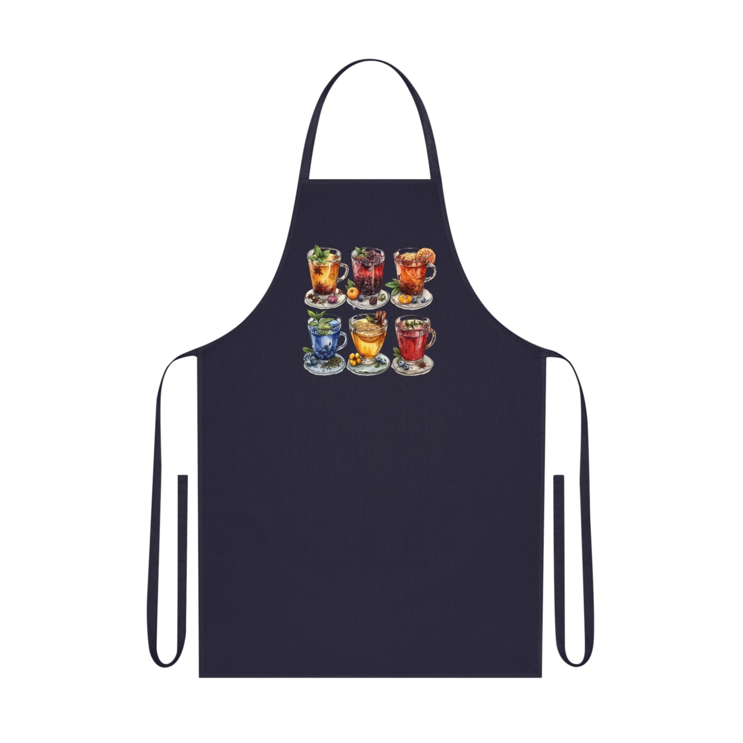 Colorful Cocktail Cotton Apron for Home Chefs & Entertainers