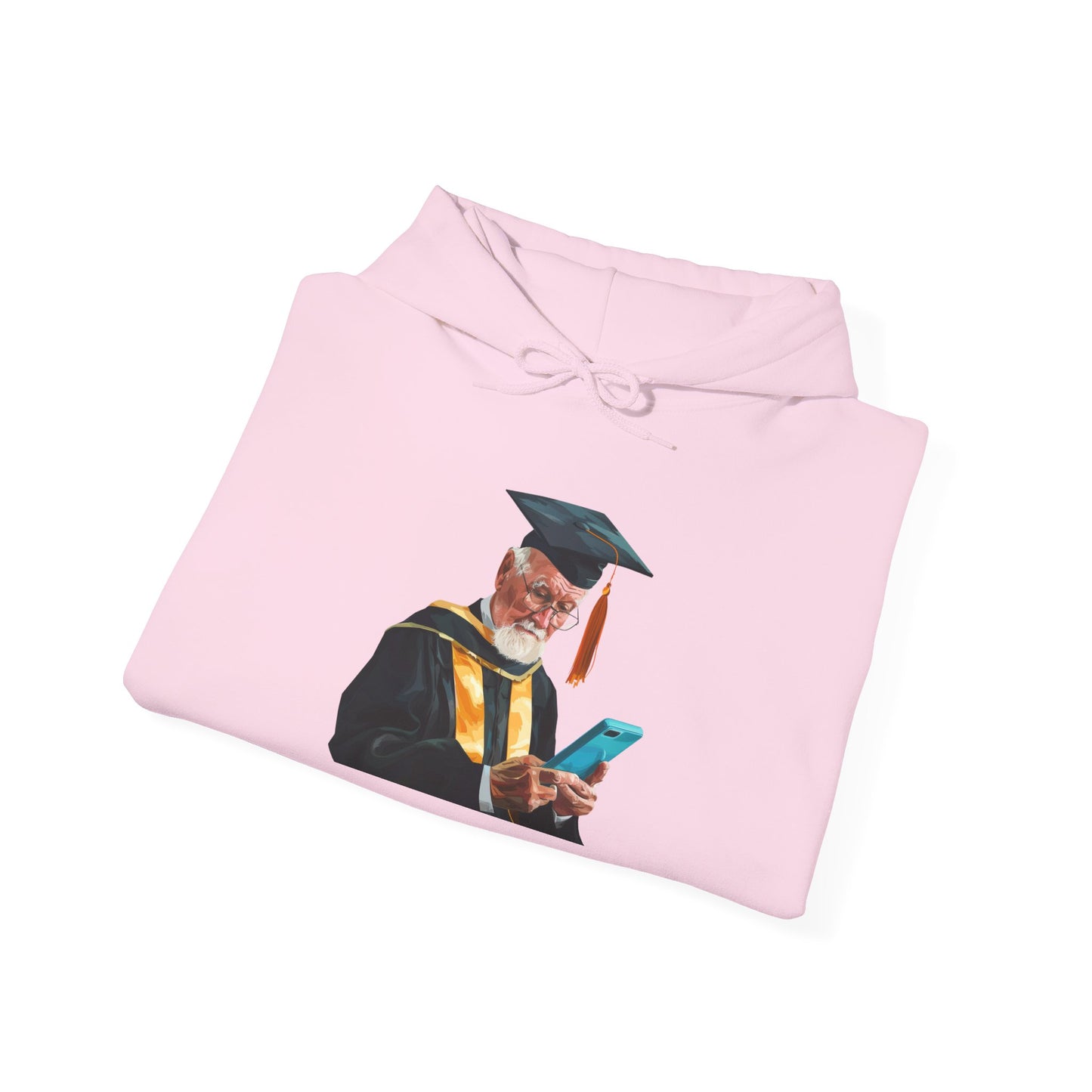 Graduation Celebration Unisex Hoodie with Cap Graphic