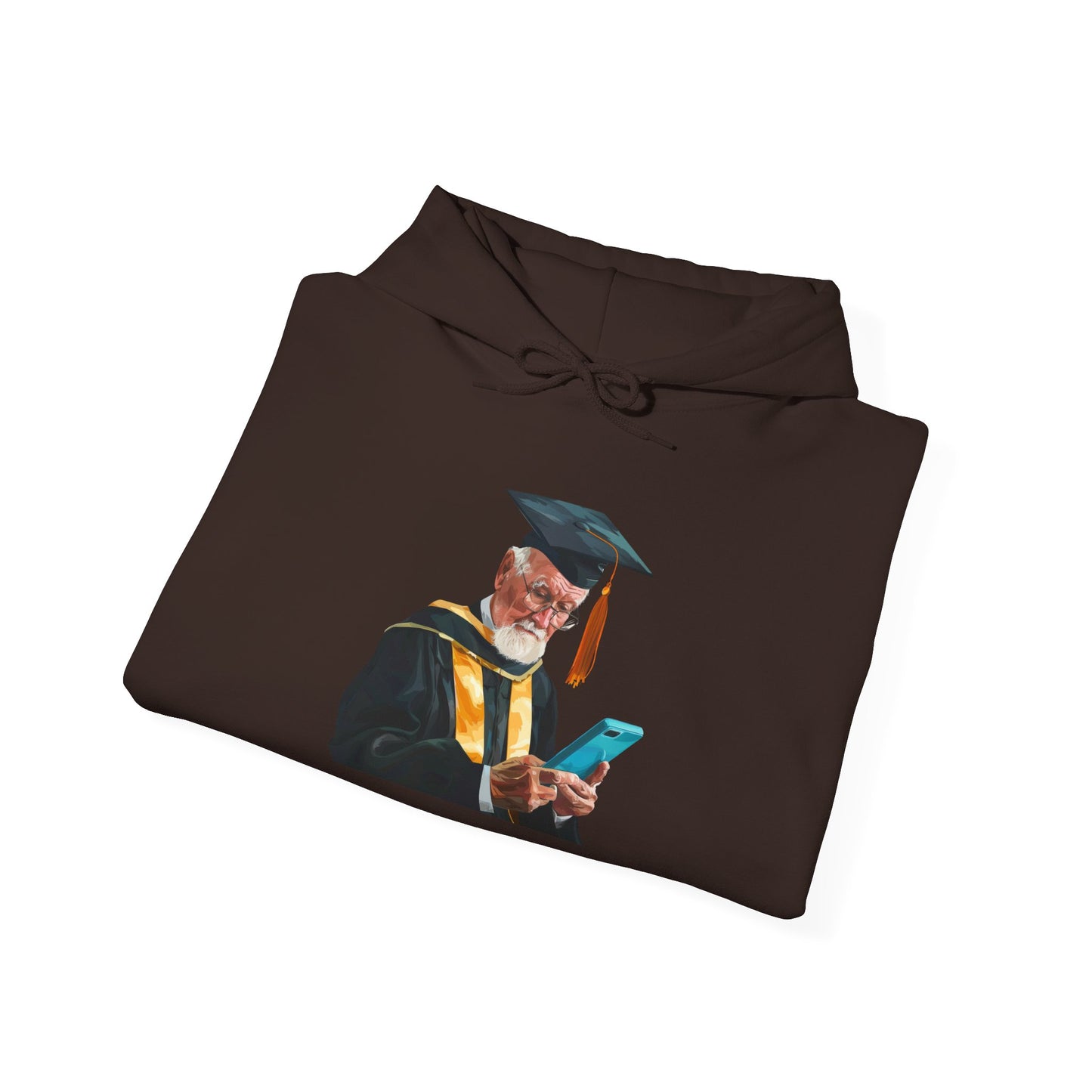 Graduation Celebration Unisex Hoodie with Cap Graphic