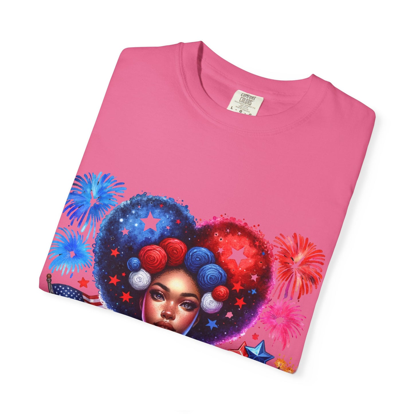 Patriotic Celebration T-Shirt | Unisex Garment-Dyed Tee for Independence Day
