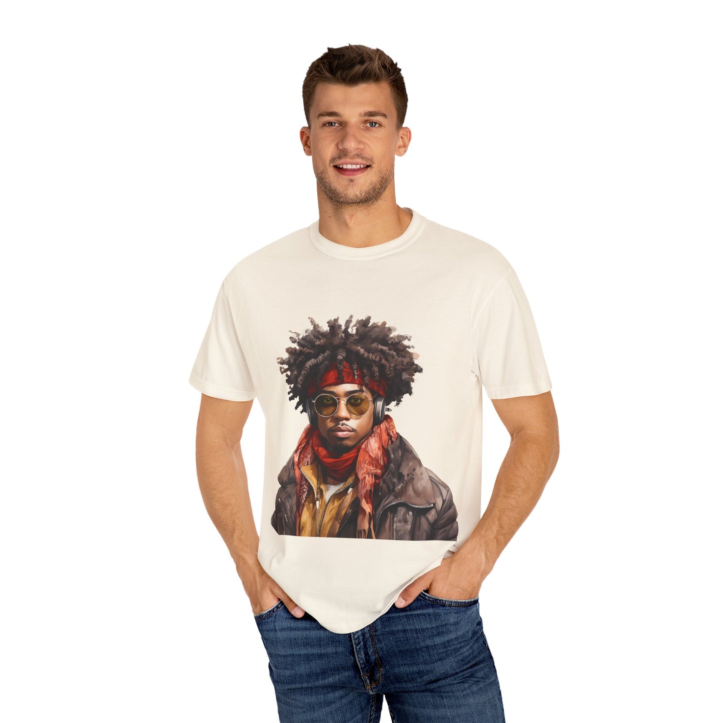 Vintage-Inspired Unisex T-Shirt with Cool Graphic Design