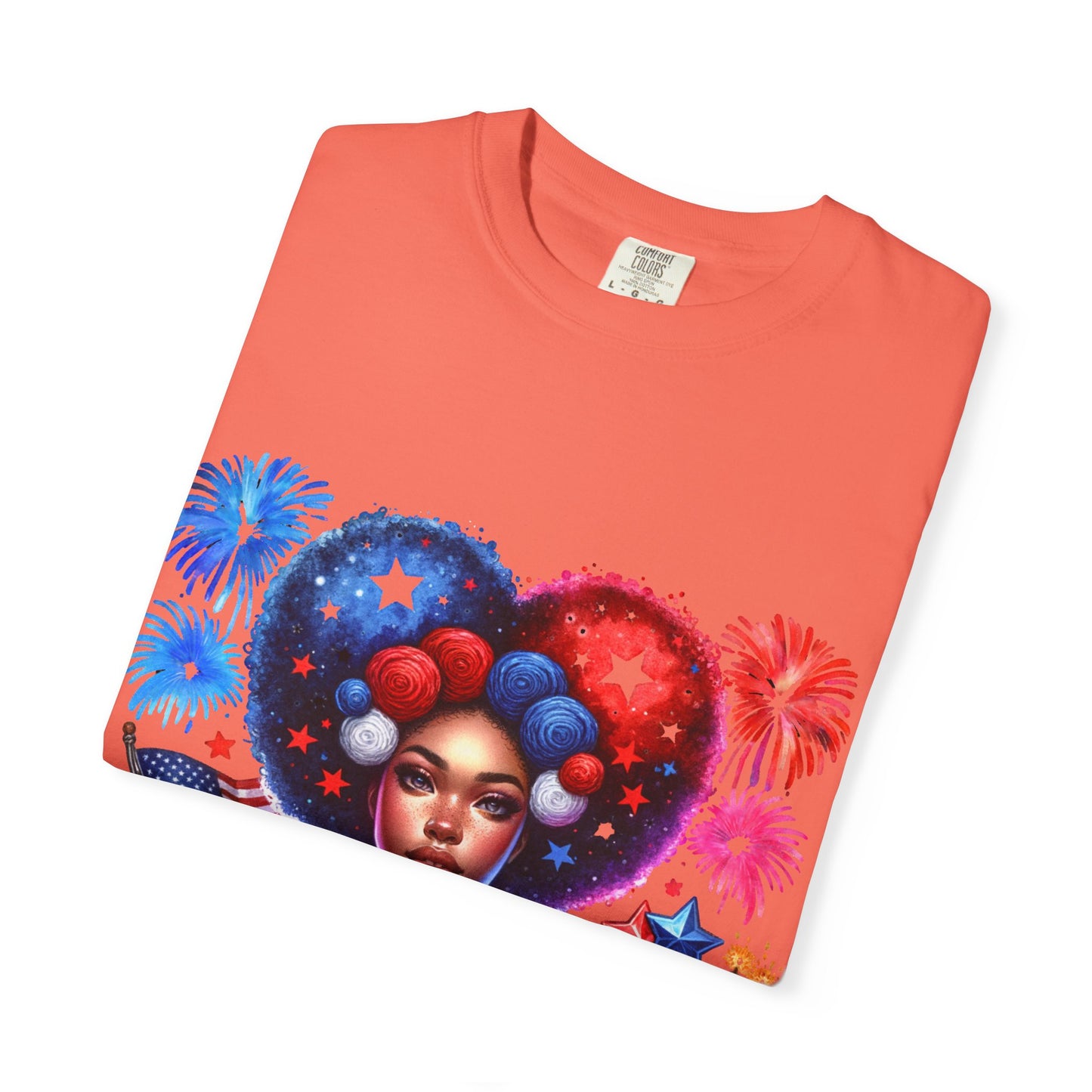 Patriotic Celebration T-Shirt | Unisex Garment-Dyed Tee for Independence Day
