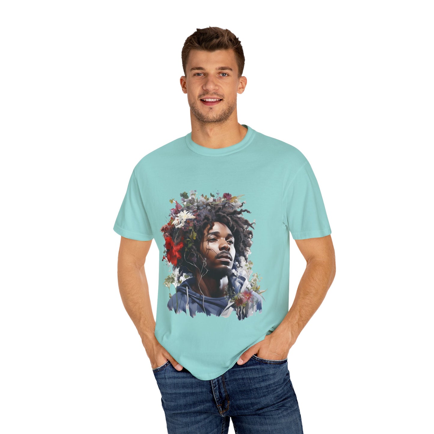Unisex Floral Art T-Shirt – Embrace Nature's Beauty