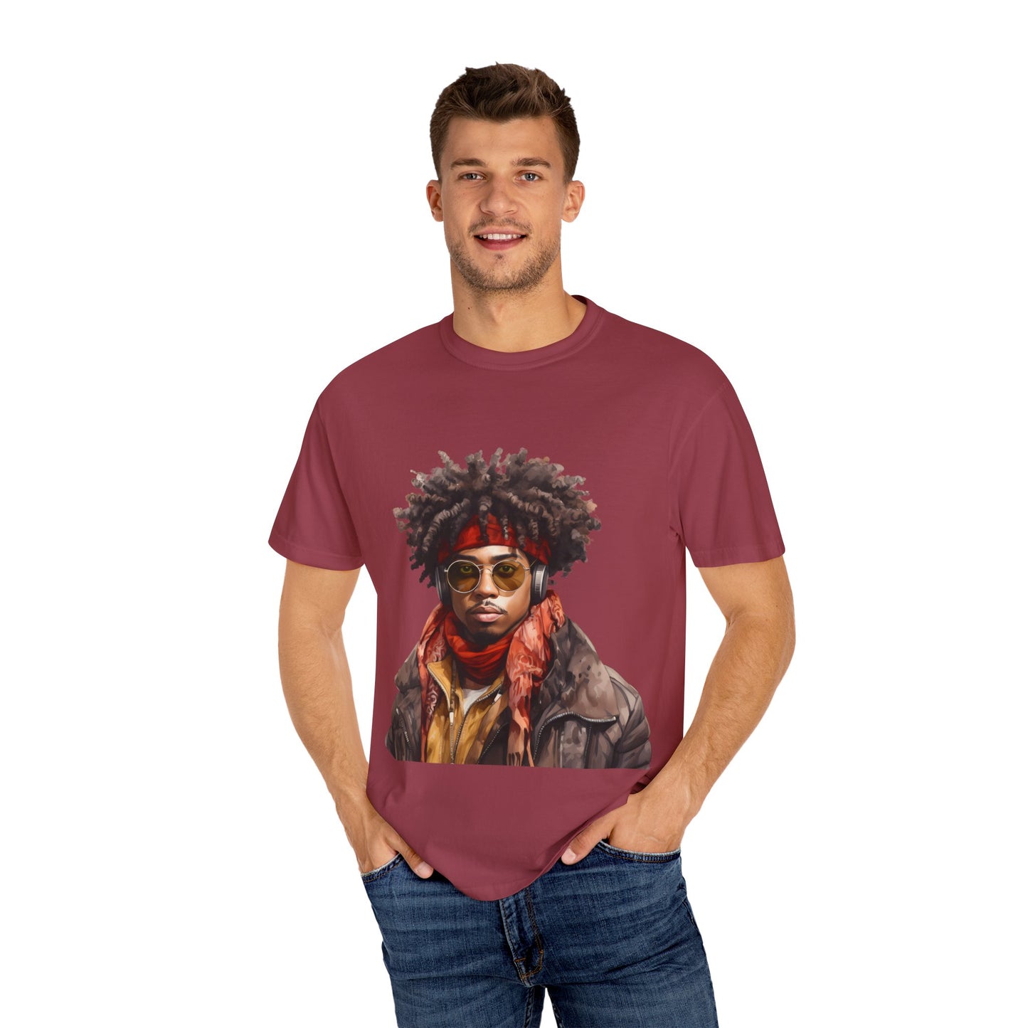 Vintage-Inspired Unisex T-Shirt with Cool Graphic Design