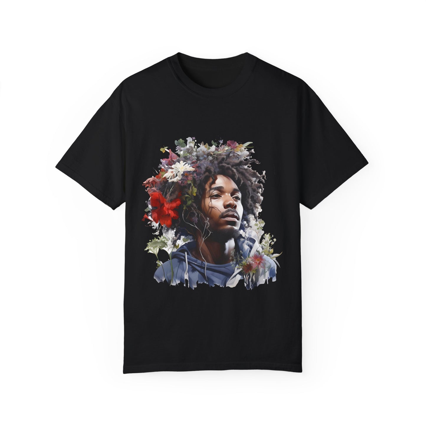 Unisex Floral Art T-Shirt – Embrace Nature's Beauty