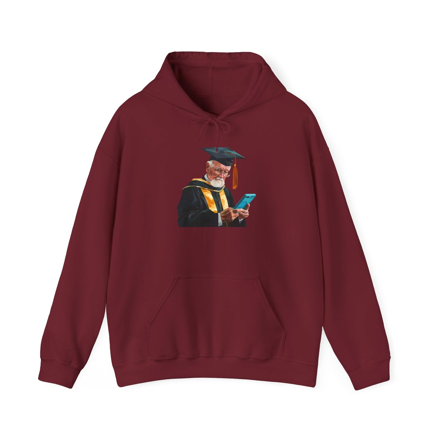 Graduation Celebration Unisex Hoodie with Cap Graphic