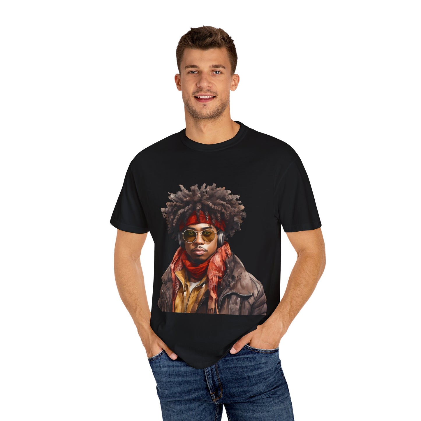 Vintage-Inspired Unisex T-Shirt with Cool Graphic Design