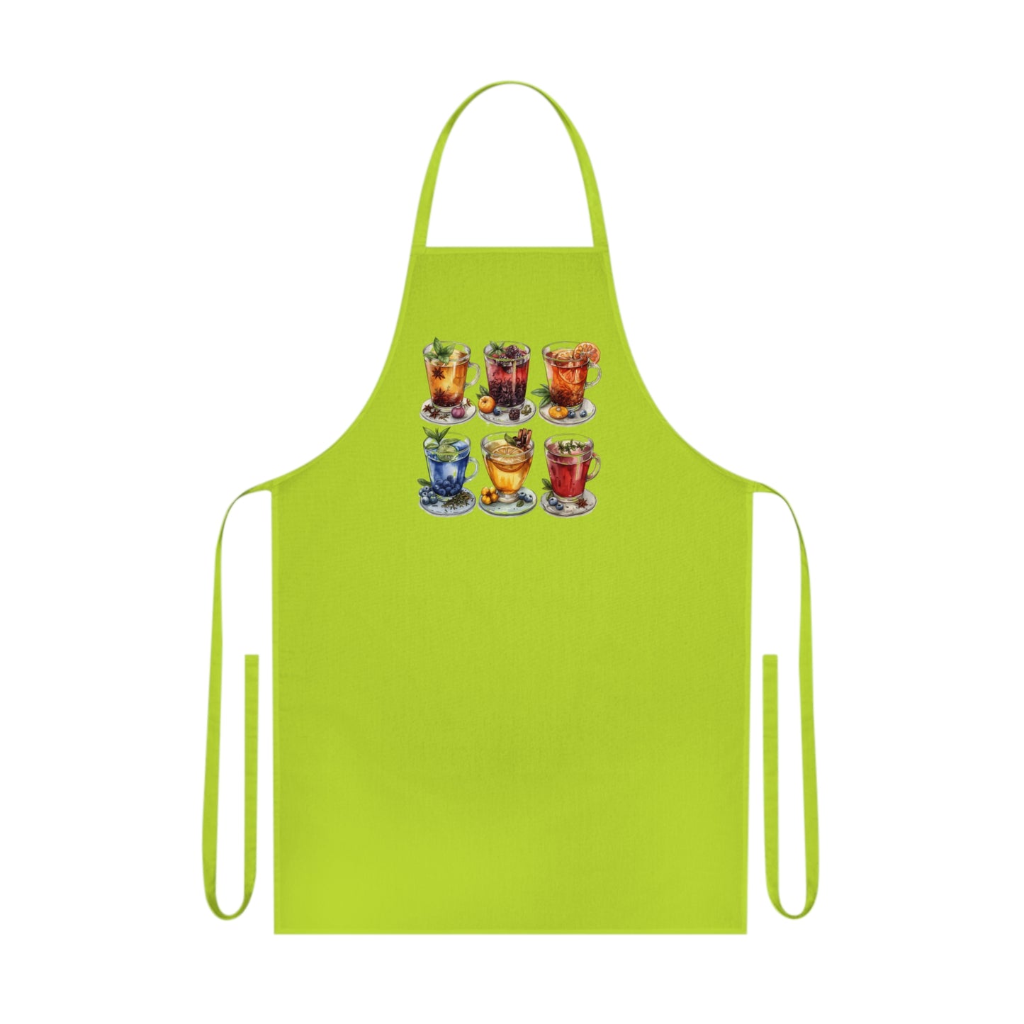 Colorful Cocktail Cotton Apron for Home Chefs & Entertainers