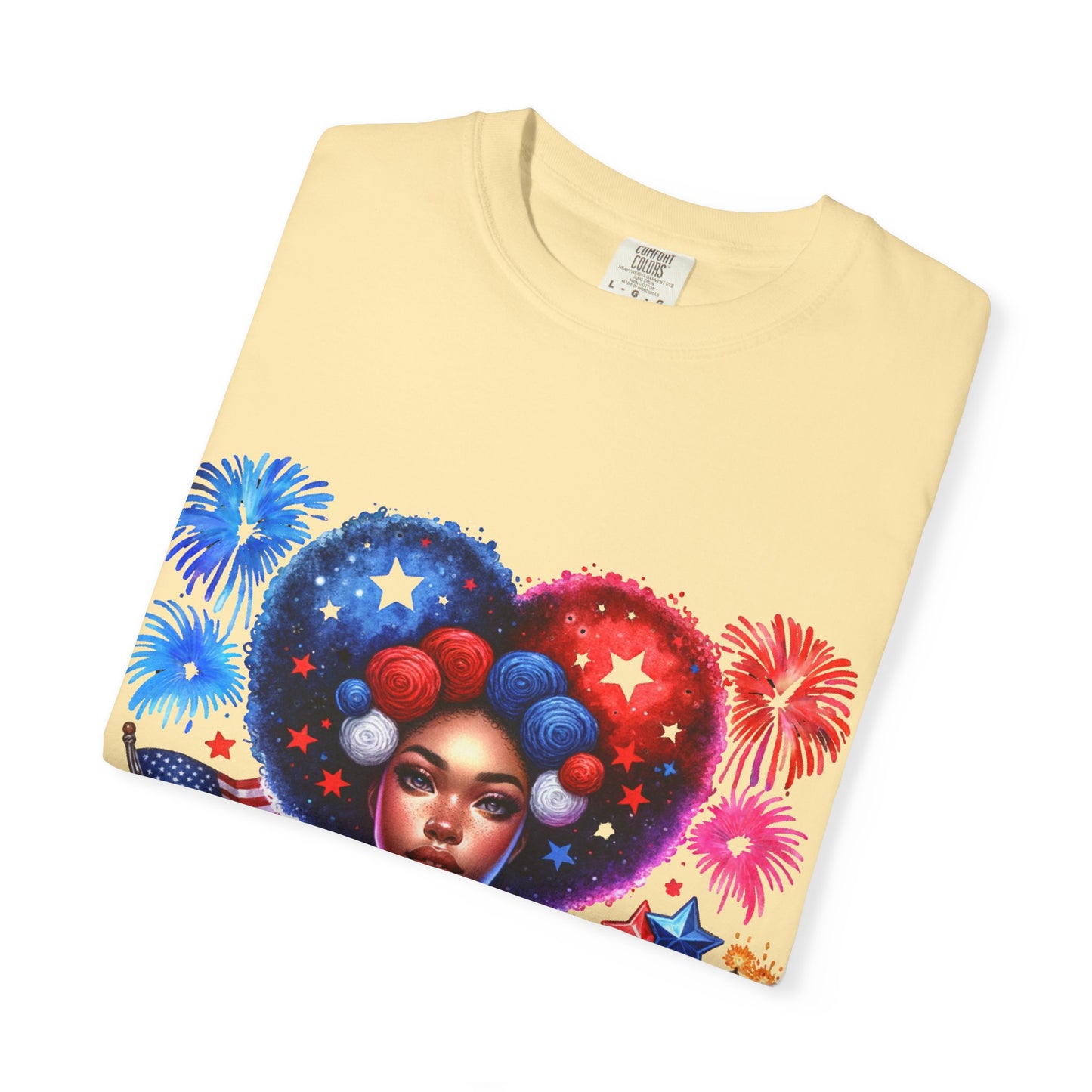 Patriotic Celebration T-Shirt | Unisex Garment-Dyed Tee for Independence Day