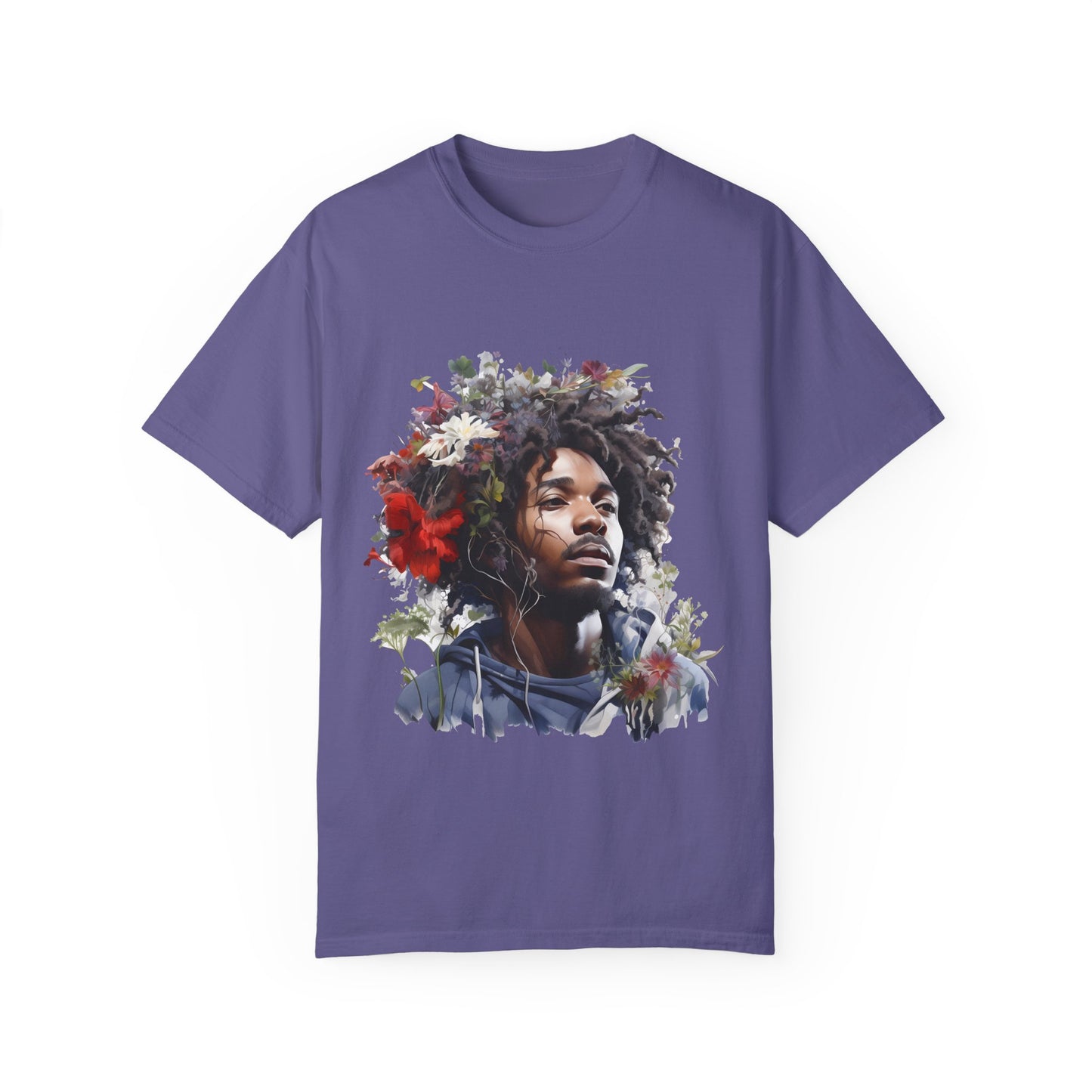 Unisex Floral Art T-Shirt – Embrace Nature's Beauty