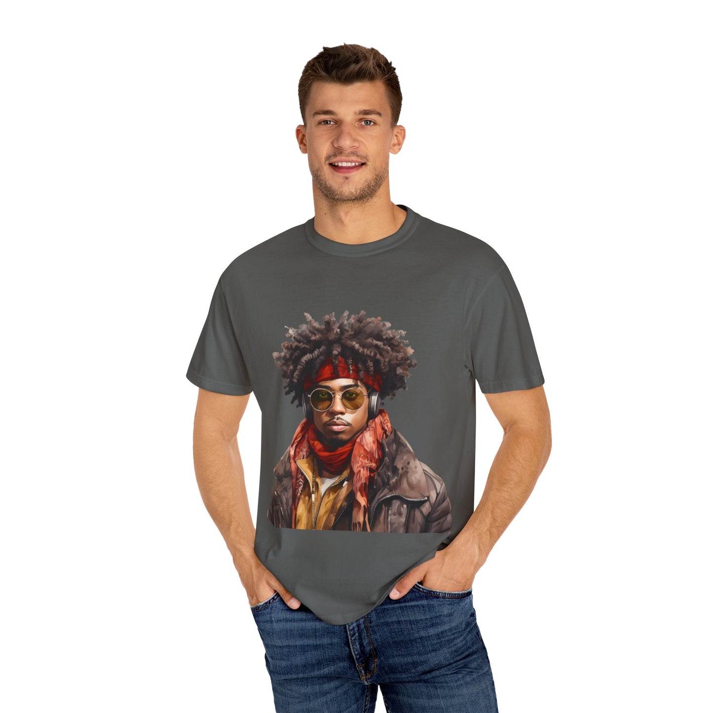 Vintage-Inspired Unisex T-Shirt with Cool Graphic Design