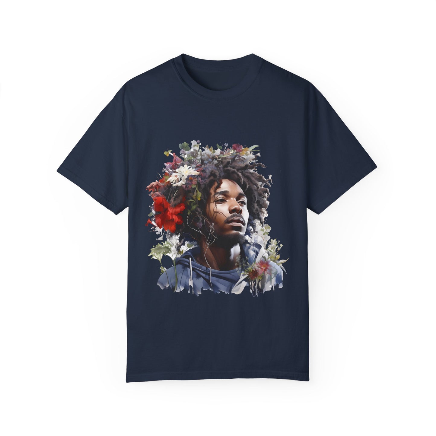 Unisex Floral Art T-Shirt – Embrace Nature's Beauty