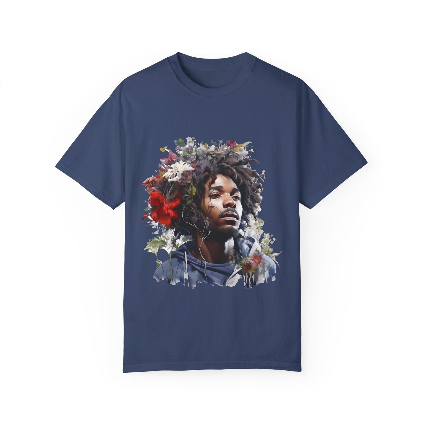 Unisex Floral Art T-Shirt – Embrace Nature's Beauty