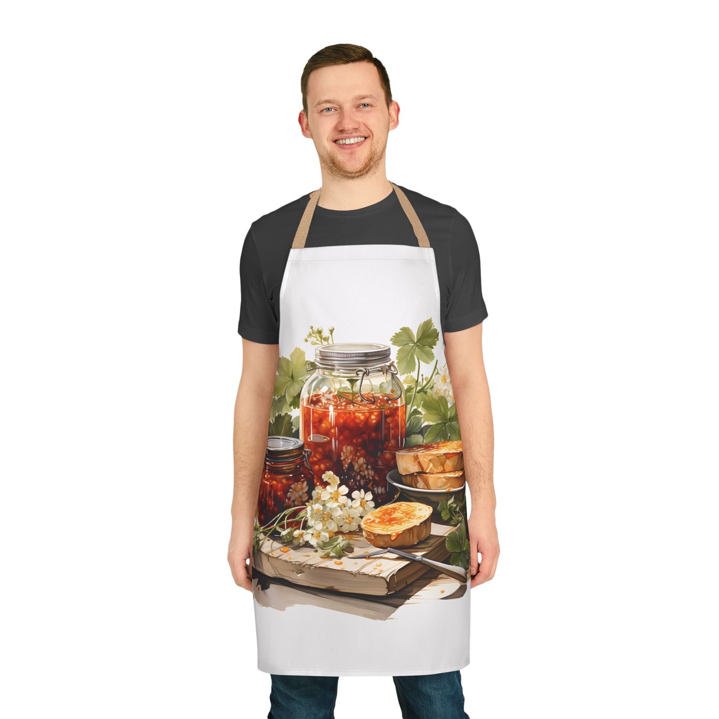 Apron, 5-Color Straps (AOP)