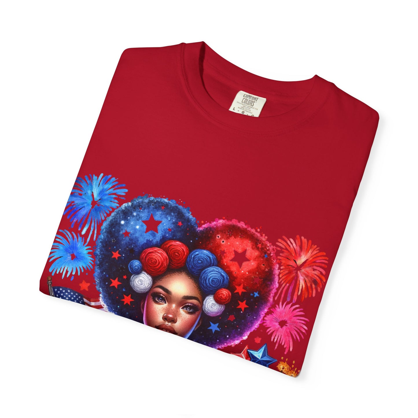 Patriotic Celebration T-Shirt | Unisex Garment-Dyed Tee for Independence Day