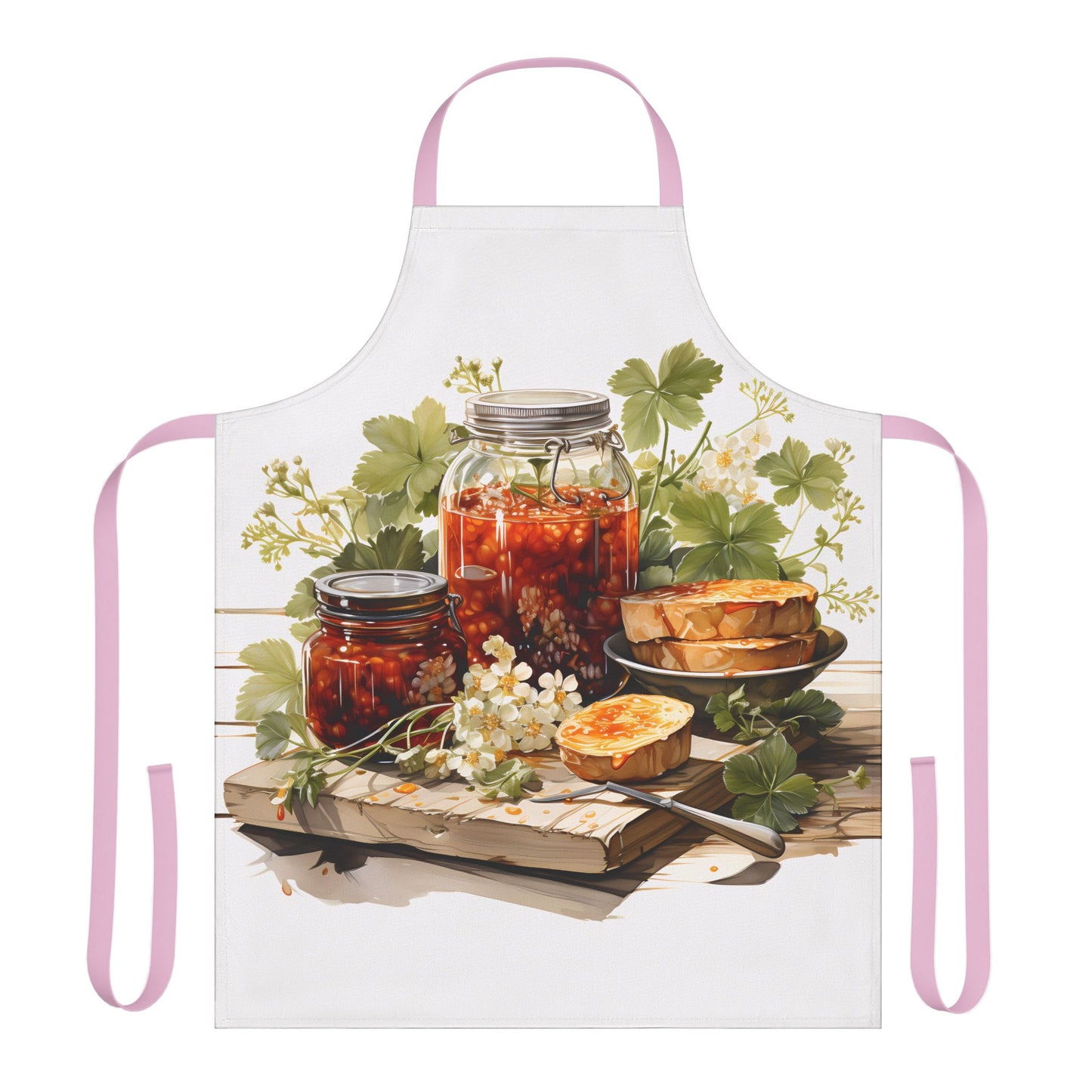 Apron, 5-Color Straps (AOP)