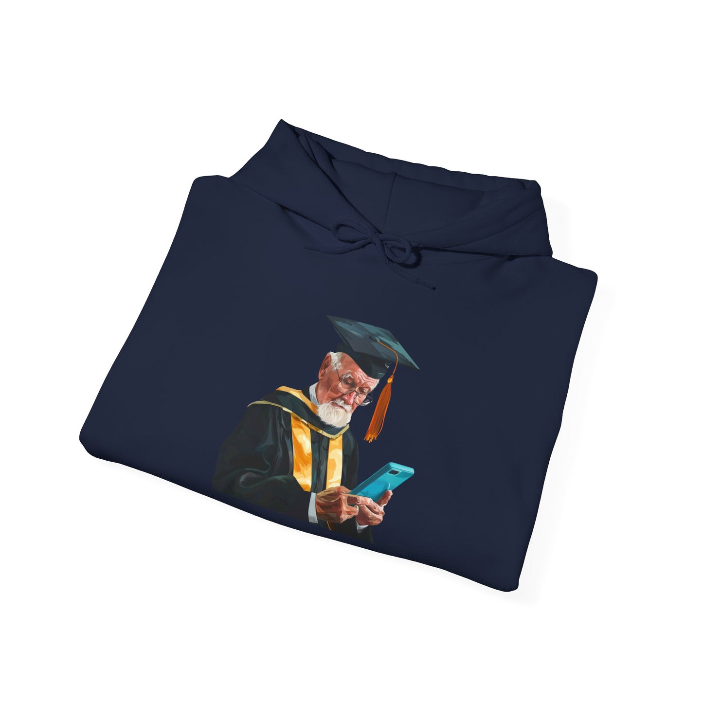 Graduation Celebration Unisex Hoodie with Cap Graphic