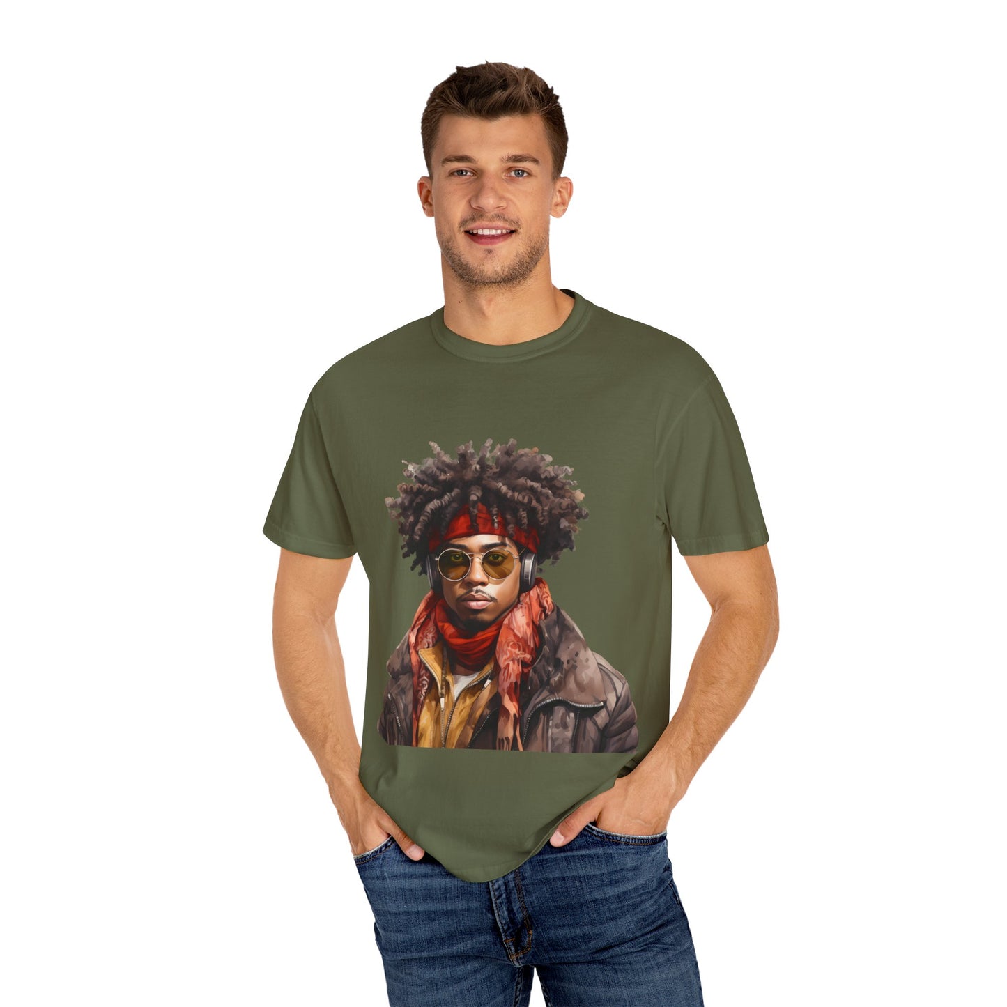 Vintage-Inspired Unisex T-Shirt with Cool Graphic Design