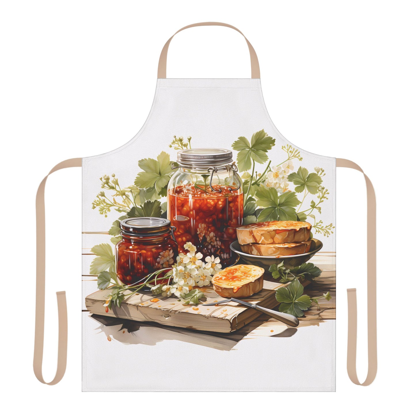 Apron, 5-Color Straps (AOP)