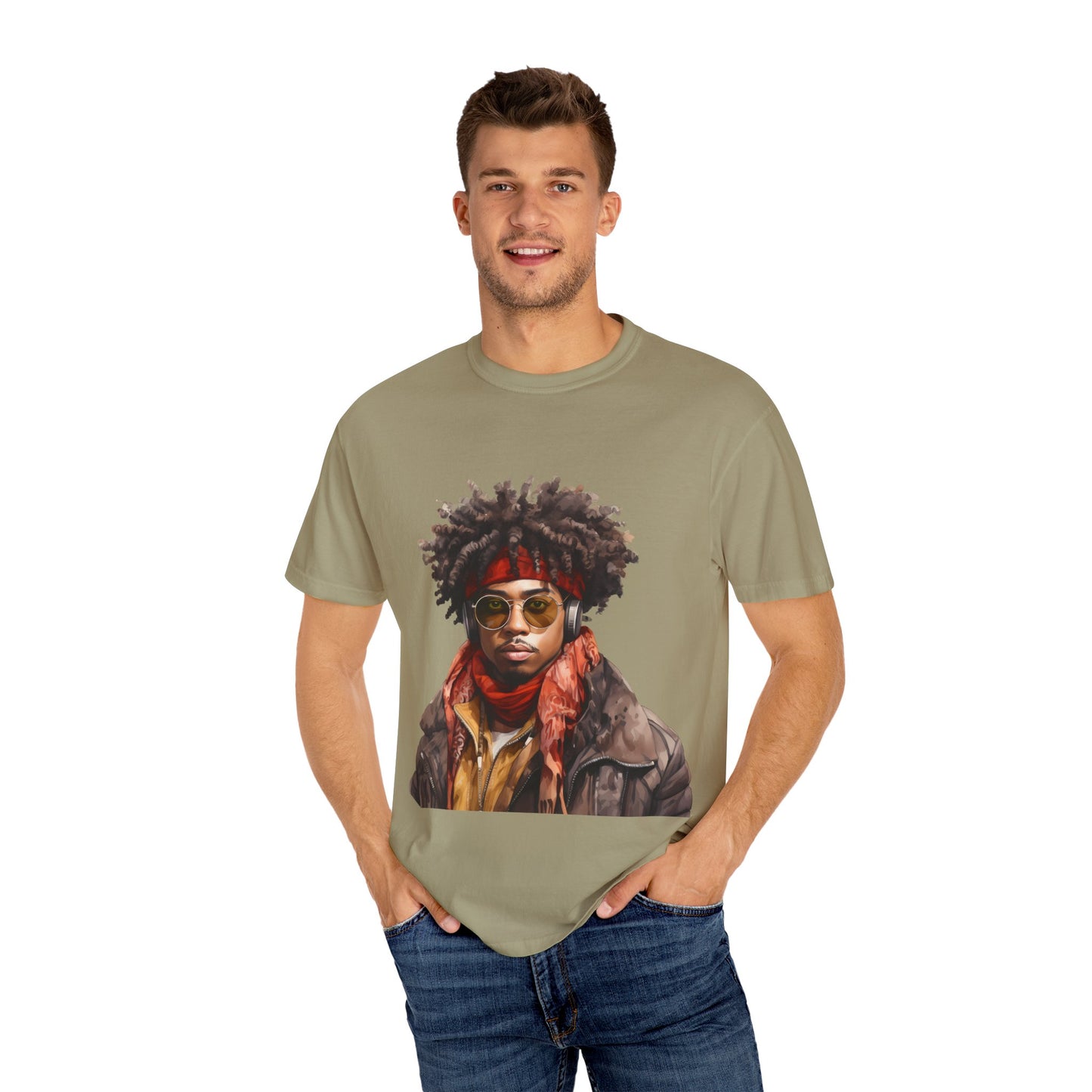 Vintage-Inspired Unisex T-Shirt with Cool Graphic Design