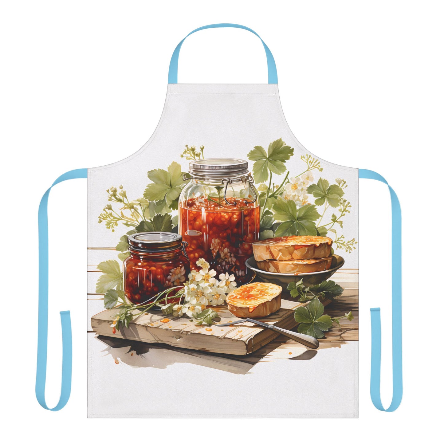 Apron, 5-Color Straps (AOP)