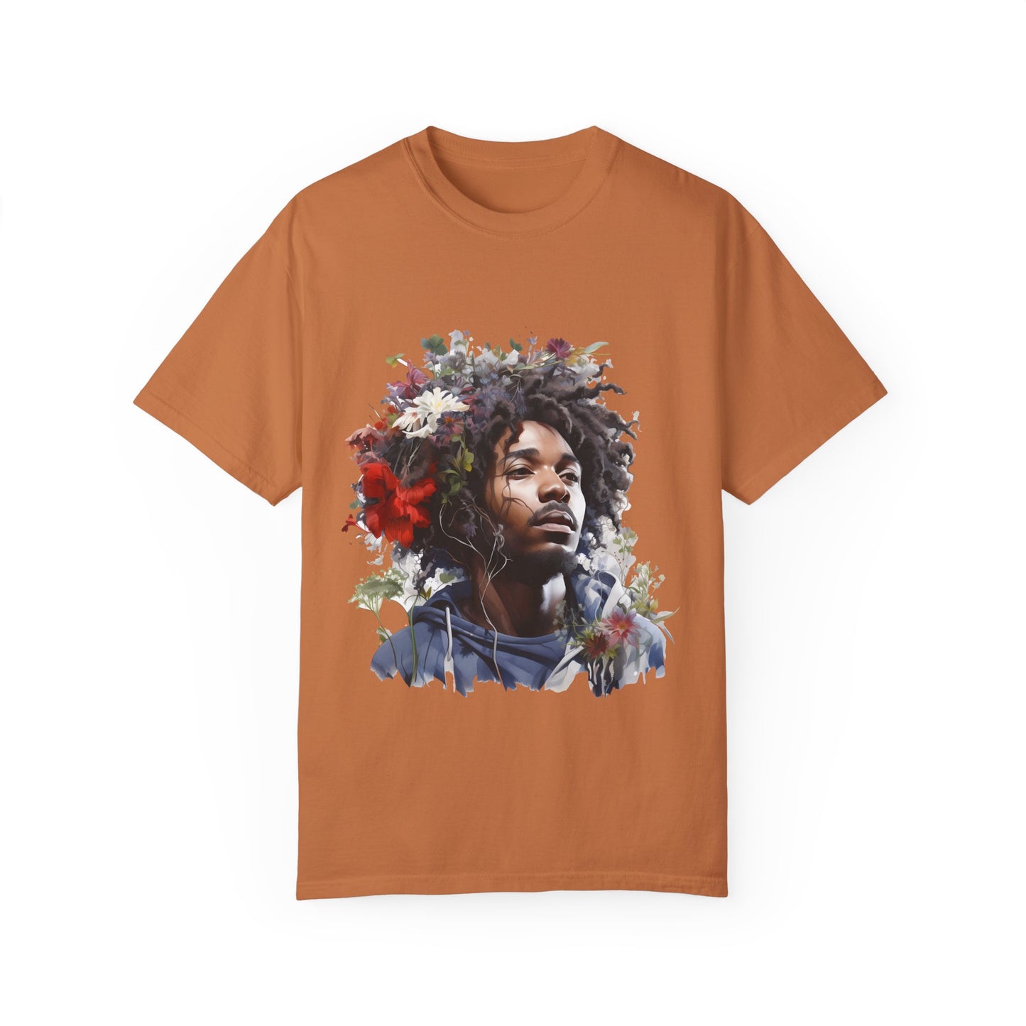 Unisex Floral Art T-Shirt – Embrace Nature's Beauty