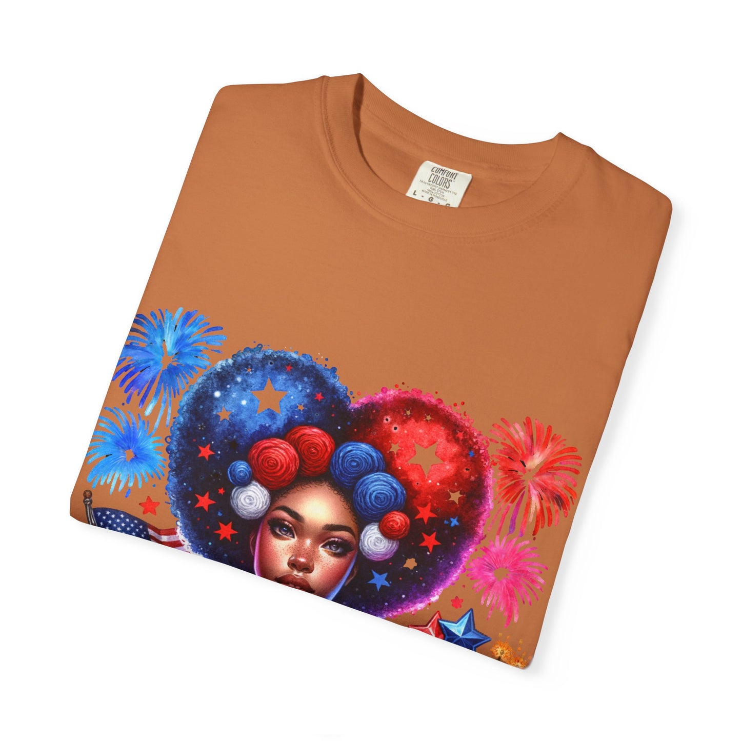 Patriotic Celebration T-Shirt | Unisex Garment-Dyed Tee for Independence Day
