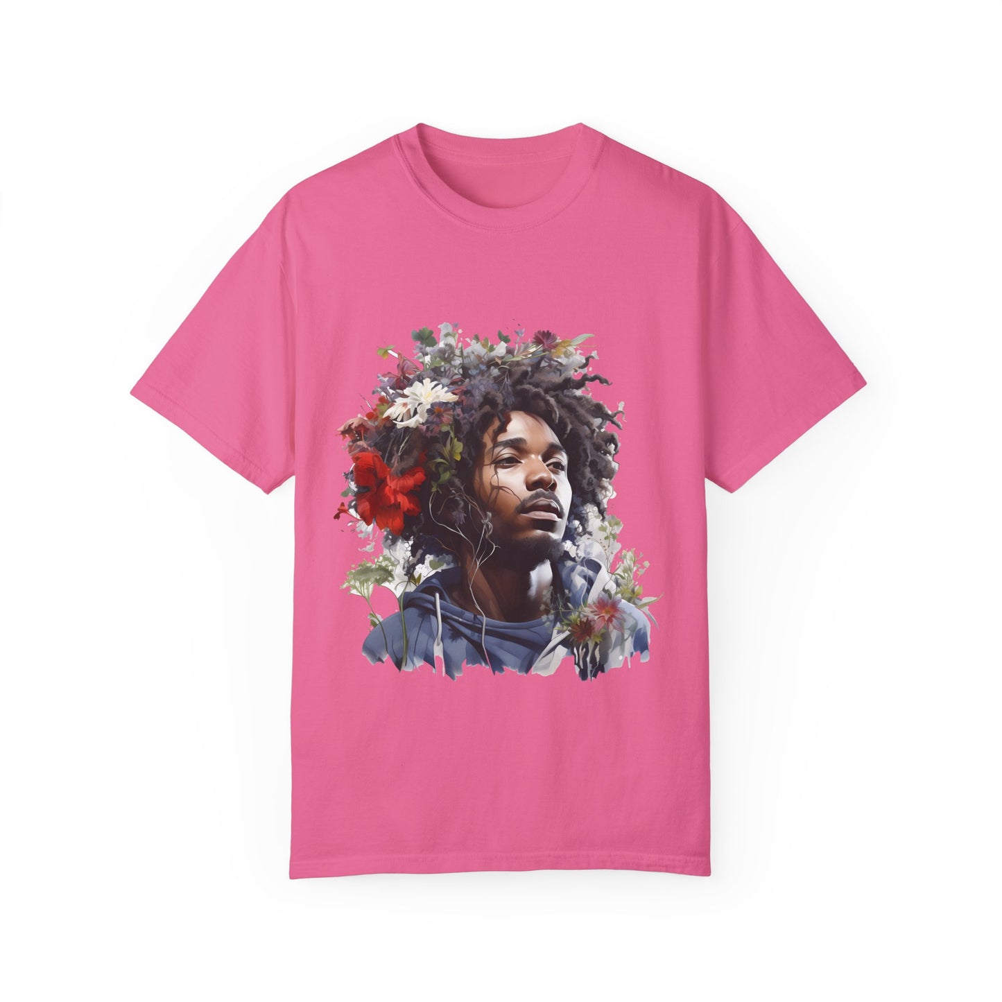 Unisex Floral Art T-Shirt – Embrace Nature's Beauty