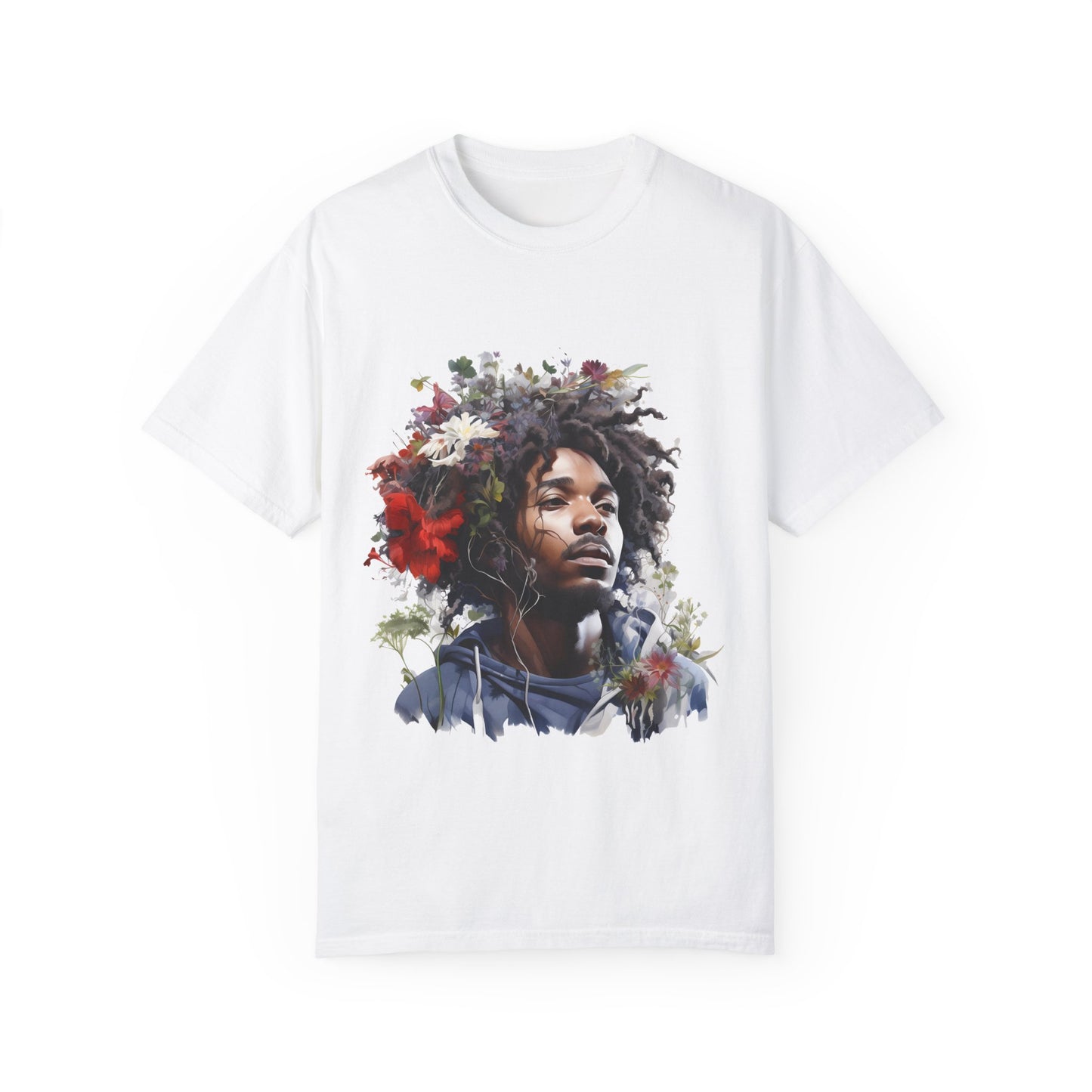 Unisex Floral Art T-Shirt – Embrace Nature's Beauty