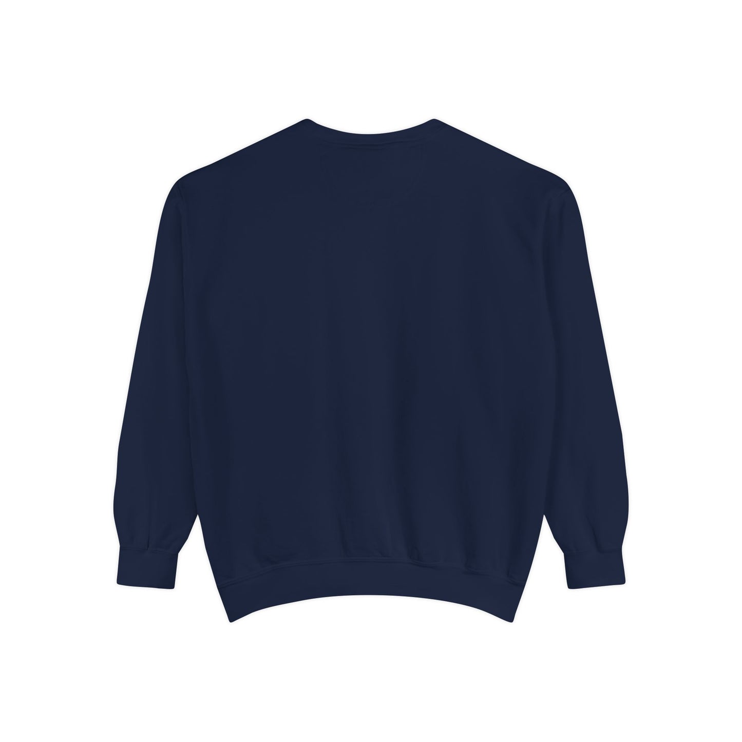 Autumn Leaves & Sneakers Sweatshirt - Unisex Garment-Dyed Cozy Apparel