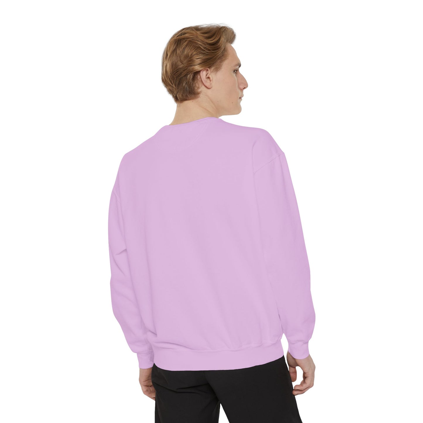 Autumn Leaves & Sneakers Sweatshirt - Unisex Garment-Dyed Cozy Apparel