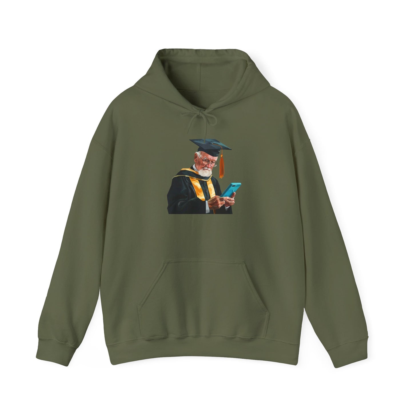Graduation Celebration Unisex Hoodie with Cap Graphic
