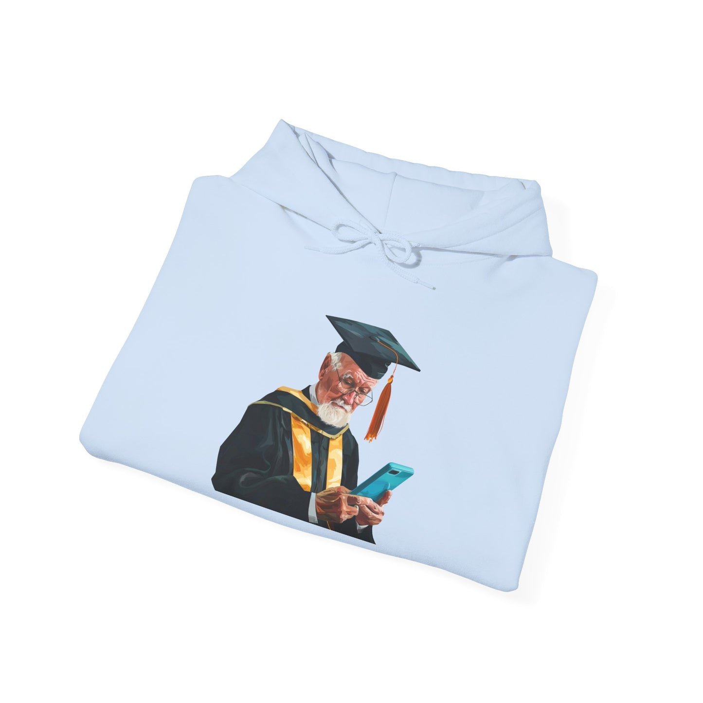 Graduation Celebration Unisex Hoodie with Cap Graphic