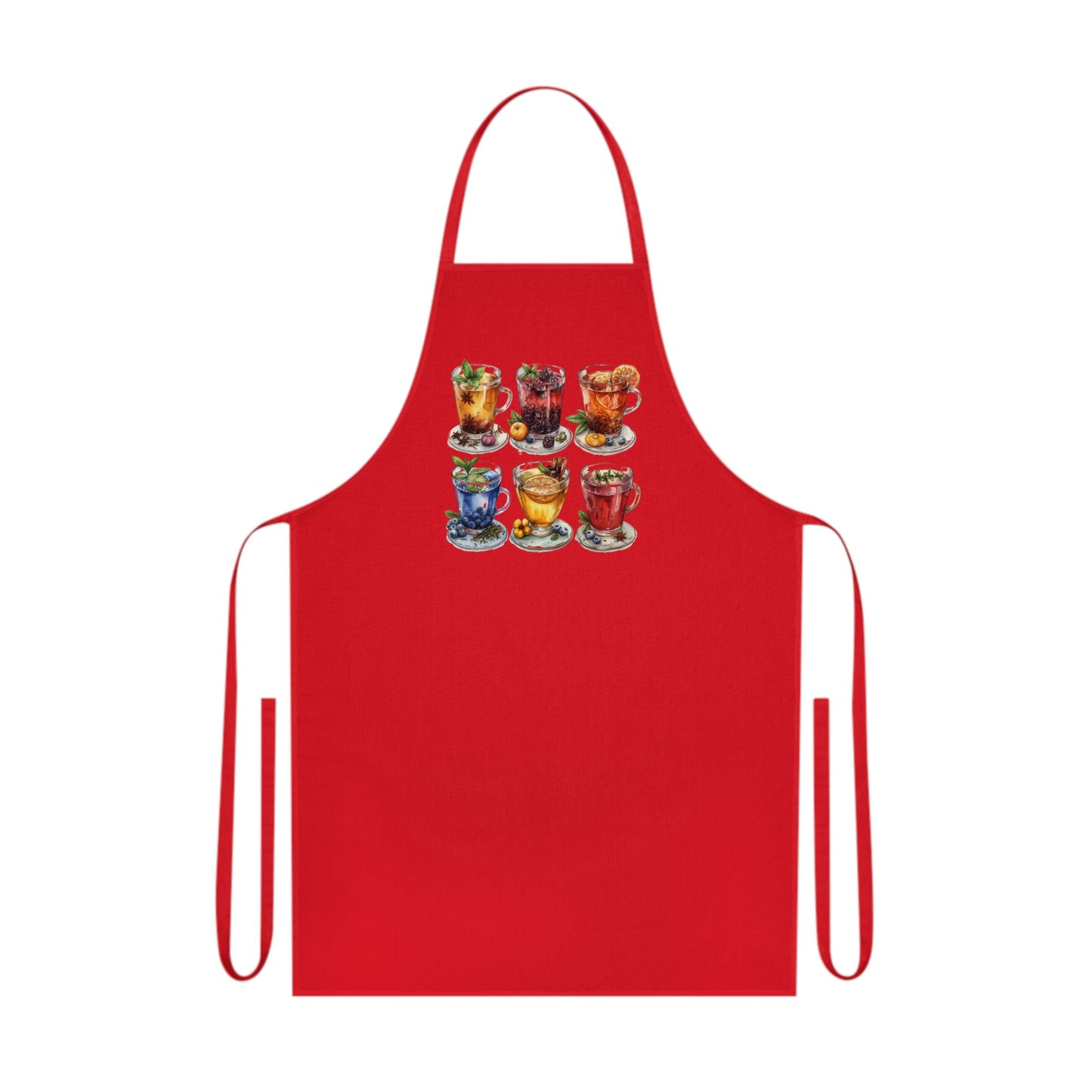Colorful Cocktail Cotton Apron for Home Chefs & Entertainers