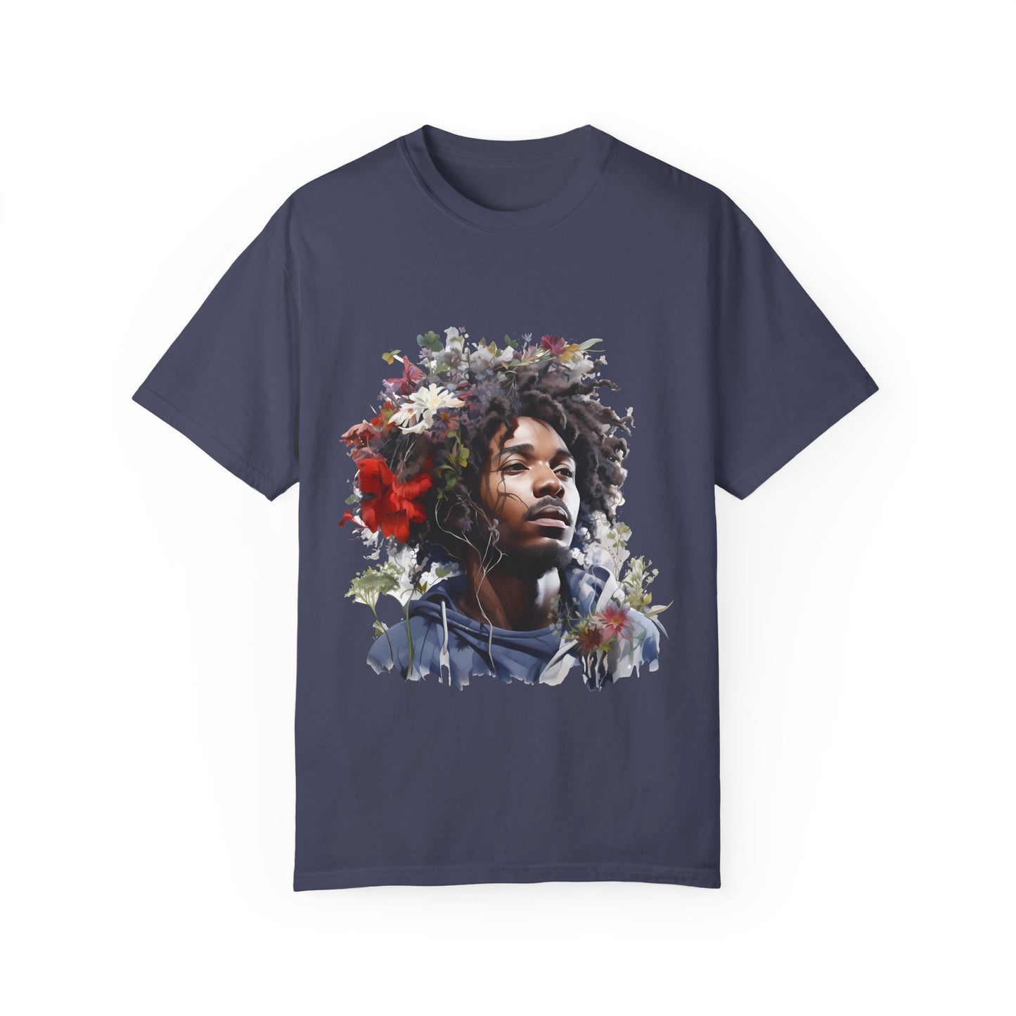 Unisex Floral Art T-Shirt – Embrace Nature's Beauty
