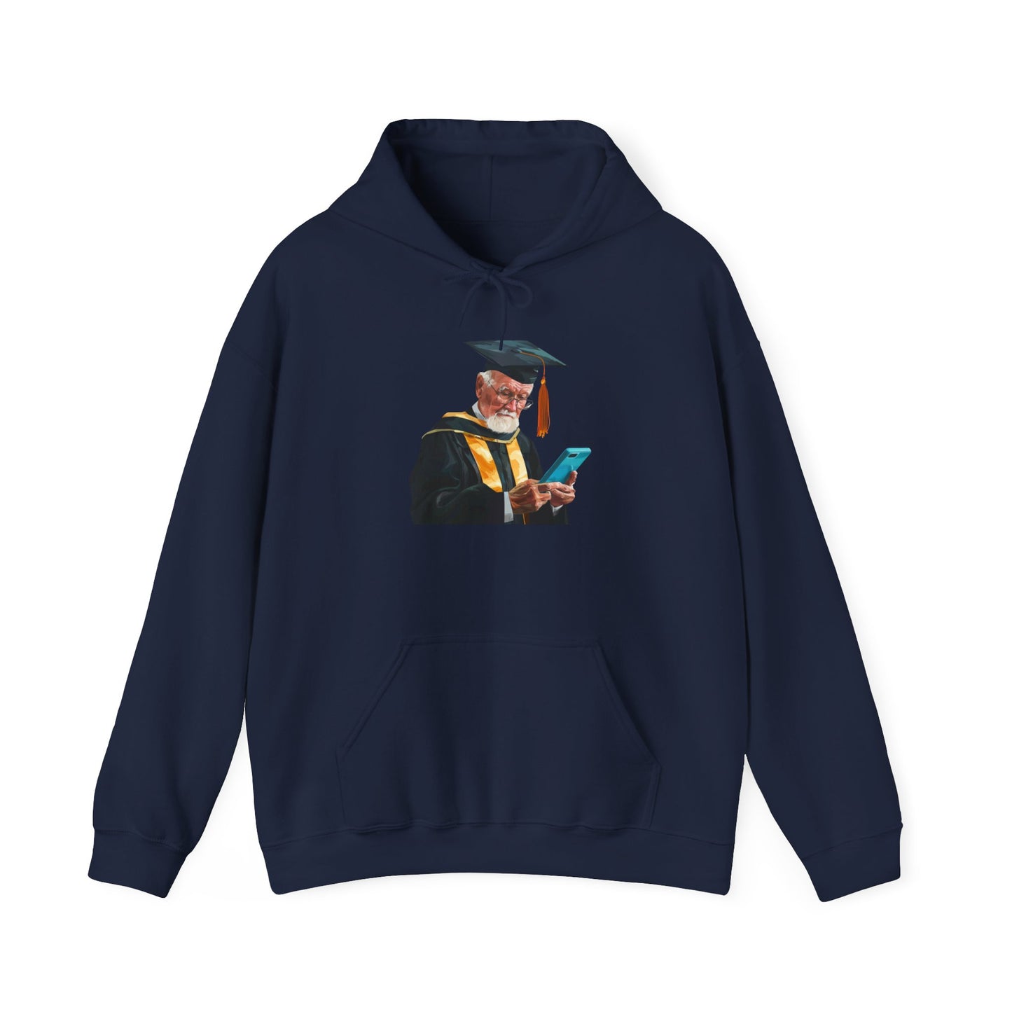 Graduation Celebration Unisex Hoodie with Cap Graphic