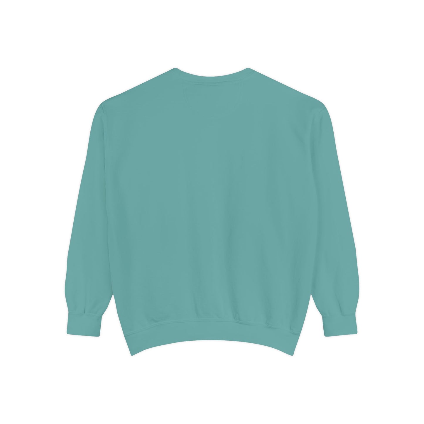 Autumn Leaves & Sneakers Sweatshirt - Unisex Garment-Dyed Cozy Apparel