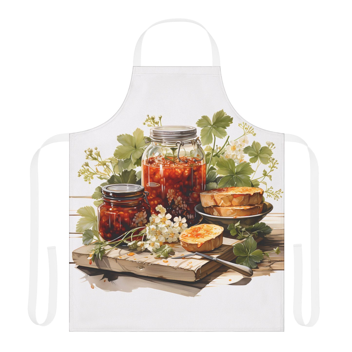 Apron, 5-Color Straps (AOP)