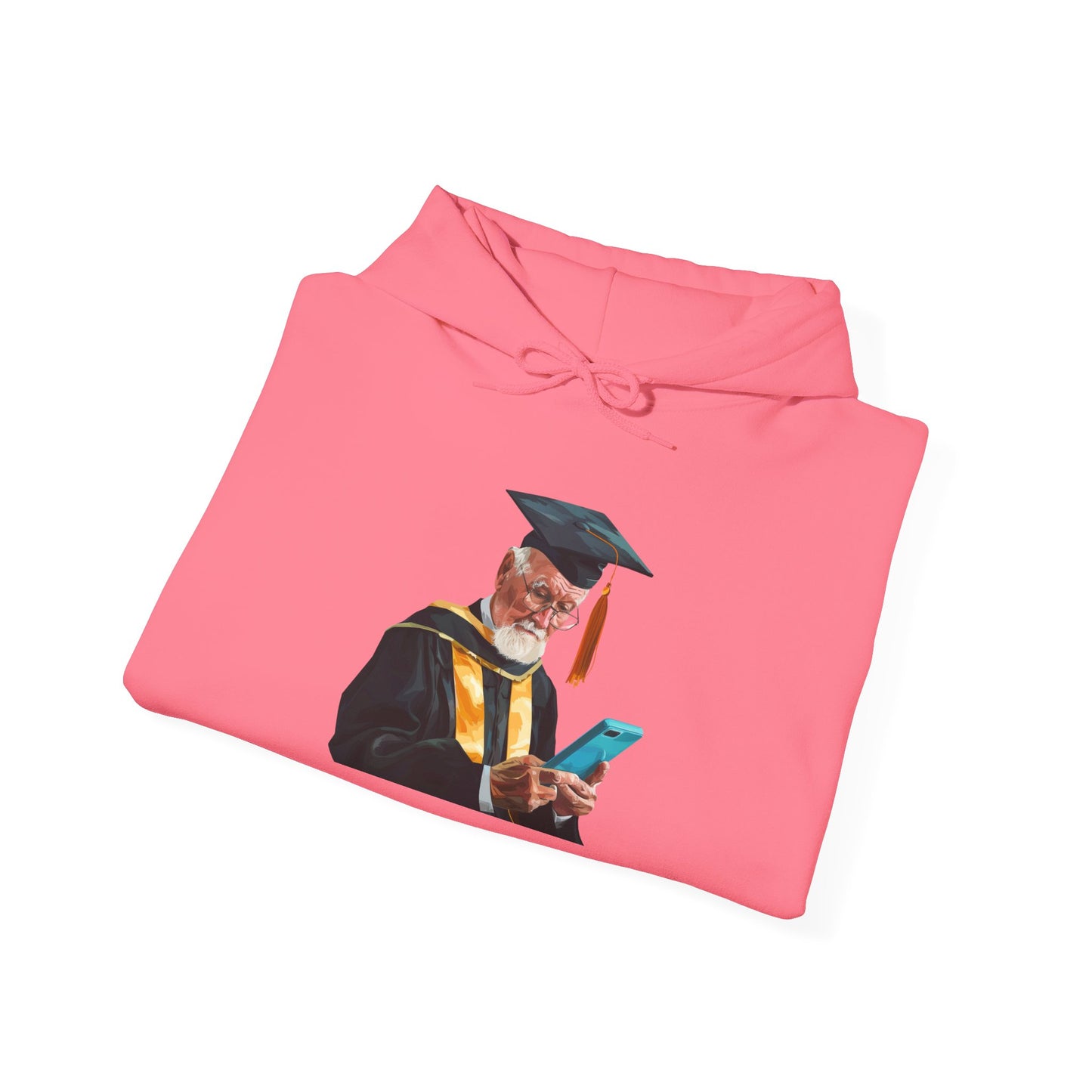 Graduation Celebration Unisex Hoodie with Cap Graphic