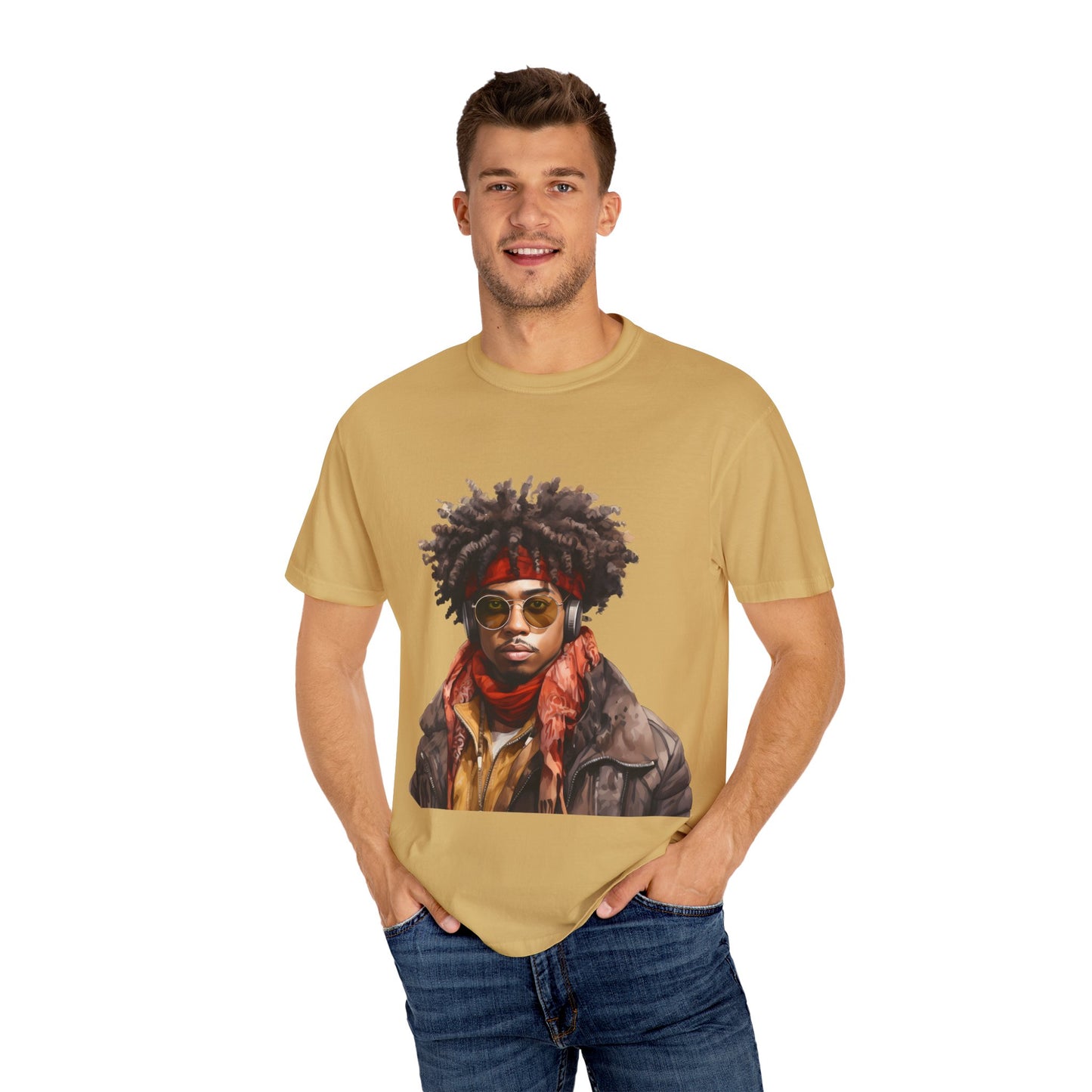 Vintage-Inspired Unisex T-Shirt with Cool Graphic Design