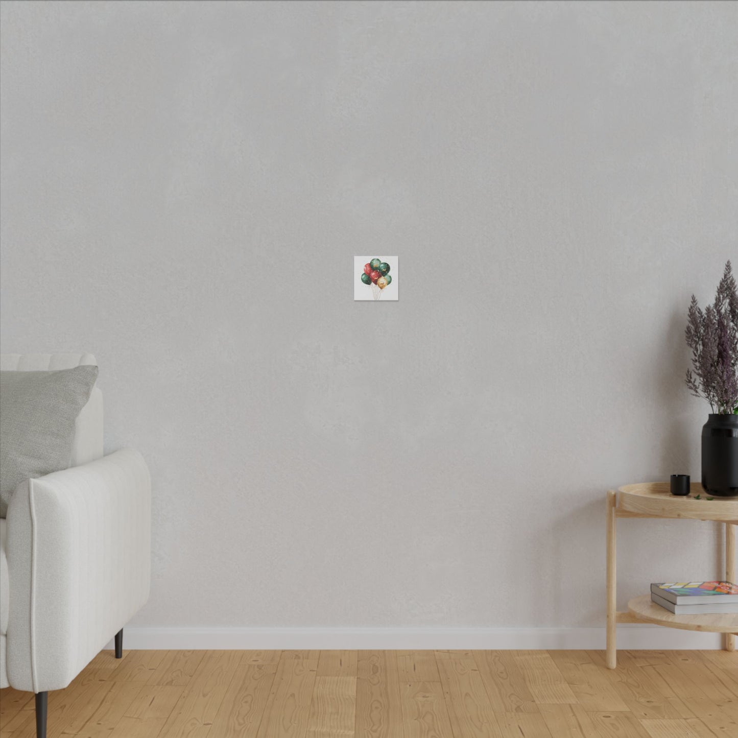 Festive Balloon Canvas Art - Holiday Decor