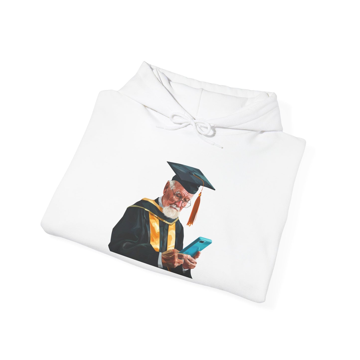 Graduation Celebration Unisex Hoodie with Cap Graphic