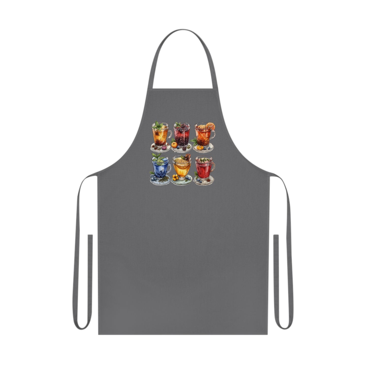 Colorful Cocktail Cotton Apron for Home Chefs & Entertainers