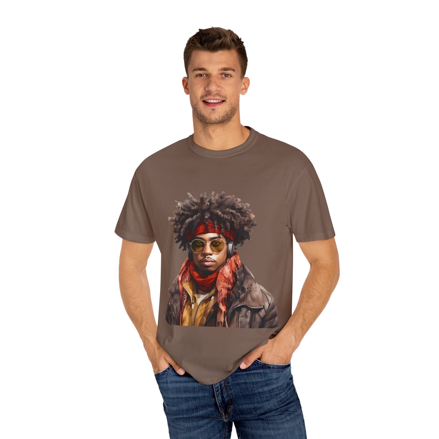 Vintage-Inspired Unisex T-Shirt with Cool Graphic Design