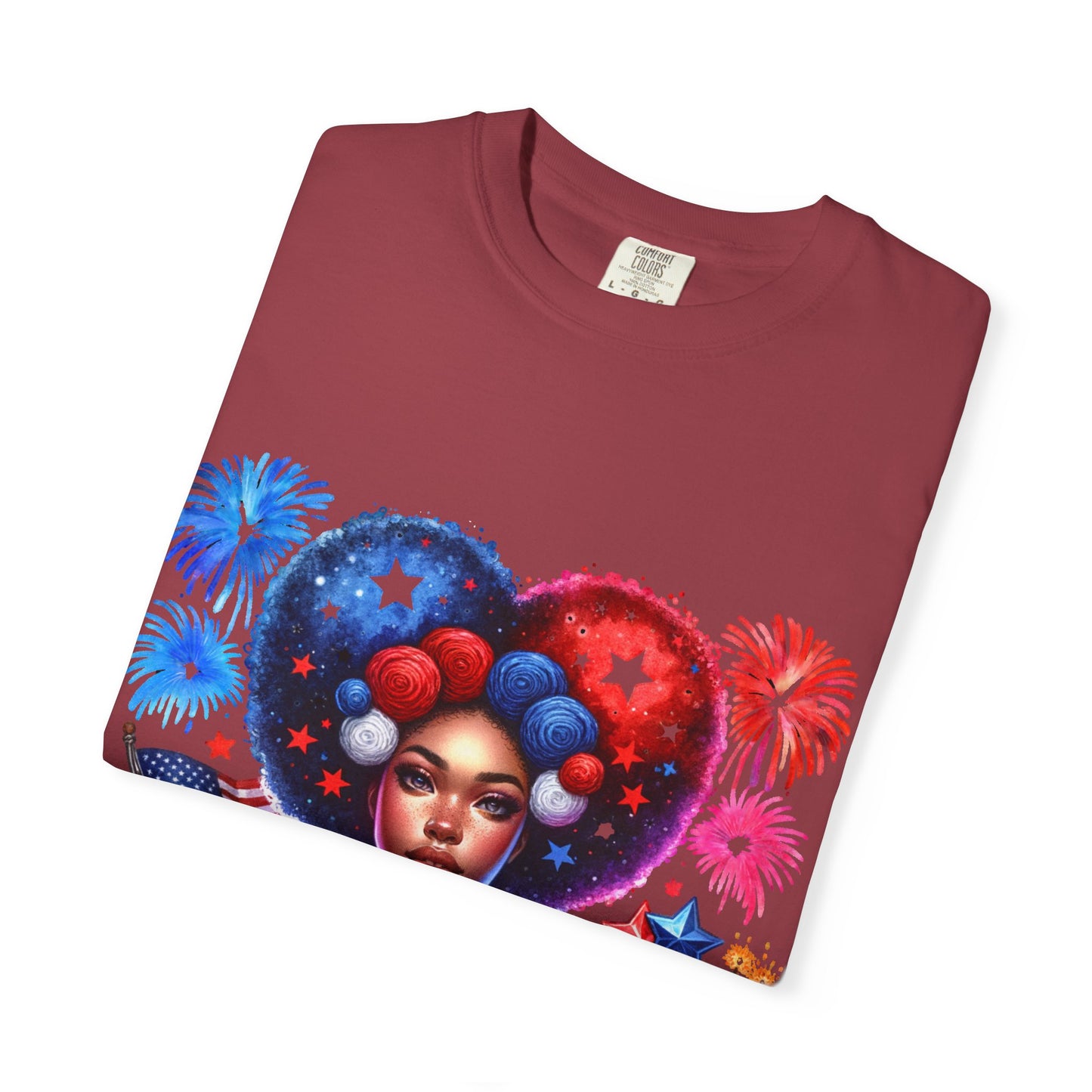 Patriotic Celebration T-Shirt | Unisex Garment-Dyed Tee for Independence Day