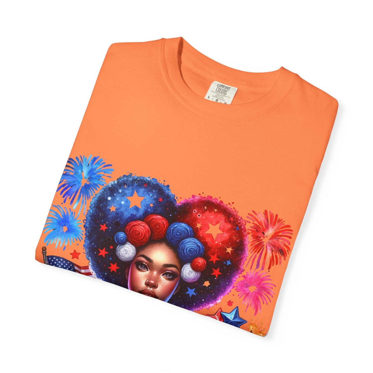 Patriotic Celebration T-Shirt | Unisex Garment-Dyed Tee for Independence Day